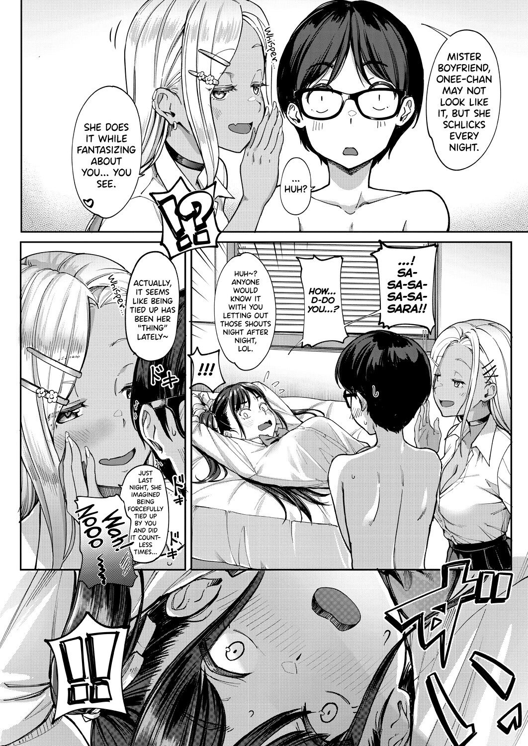 Hentai Manga Comic-My Girlfriend's Little Sister is a Carnivorous Gyaru-Chapter 2-18